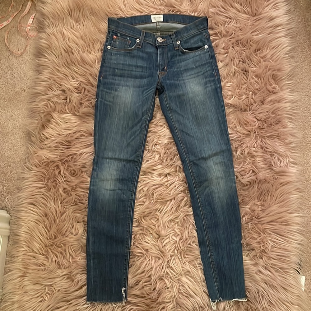 Hudson Jeans Cropped Krista Super Skinny 24